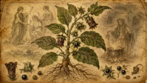 planta belladona en la mitologia